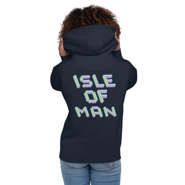 Isle of Man Block 3D Print F&B Unisex Hoodie - Image 11