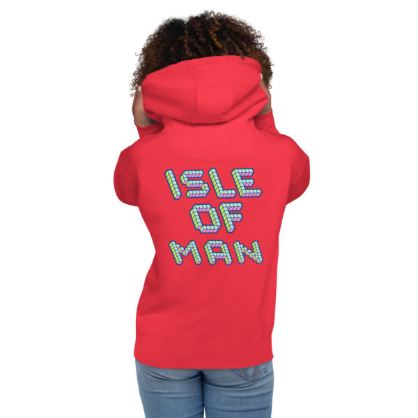 Isle of Man Block 3D Print F&B Unisex Hoodie - Image 5