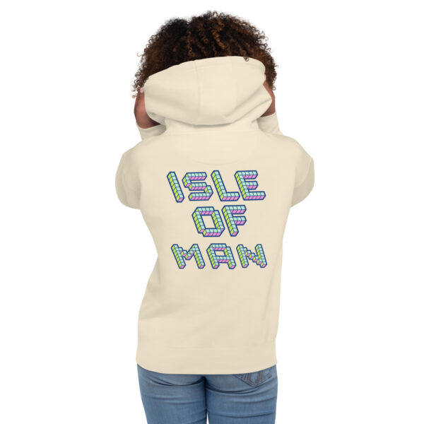 Isle of Man Block 3D Print F&B Unisex Hoodie - Image 3