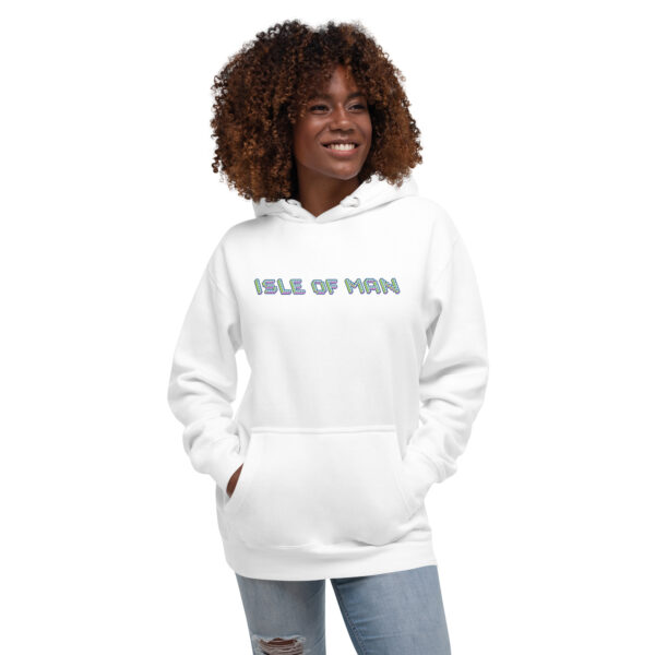 Isle of Man Block 3D Print F&B Unisex Hoodie - Image 2
