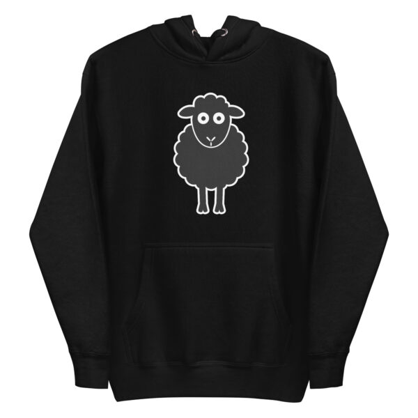Black Sheep of the Family - Saloon Unisex Hoodie F&B Print - Image 12