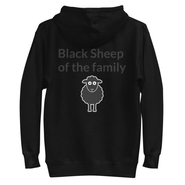 Black Sheep of the Family - Saloon Unisex Hoodie F&B Print - Image 11