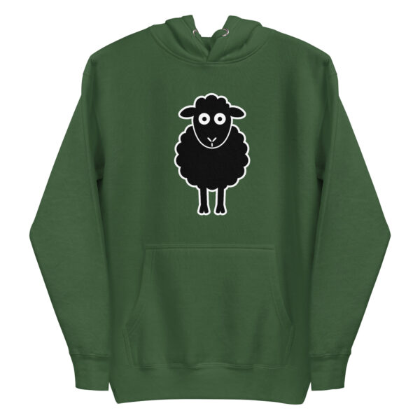 Black Sheep of the Family - Saloon Unisex Hoodie F&B Print - Image 8