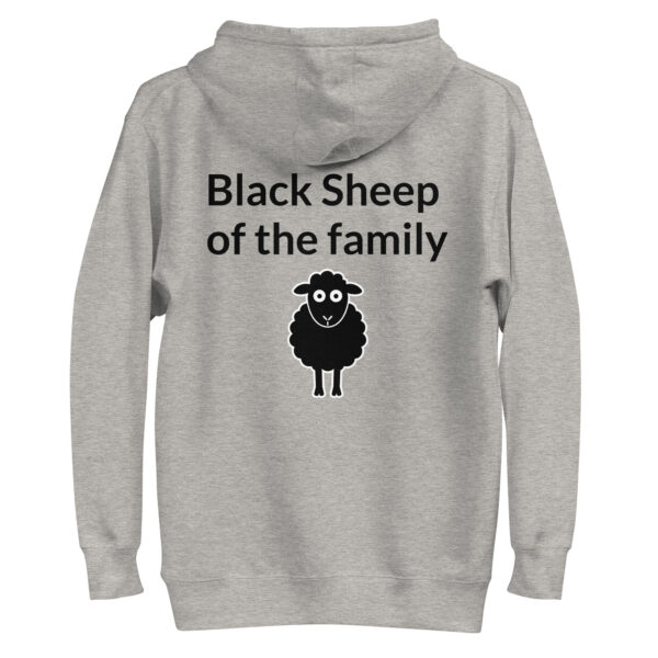 Black Sheep of the Family - Saloon Unisex Hoodie F&B Print - Image 3