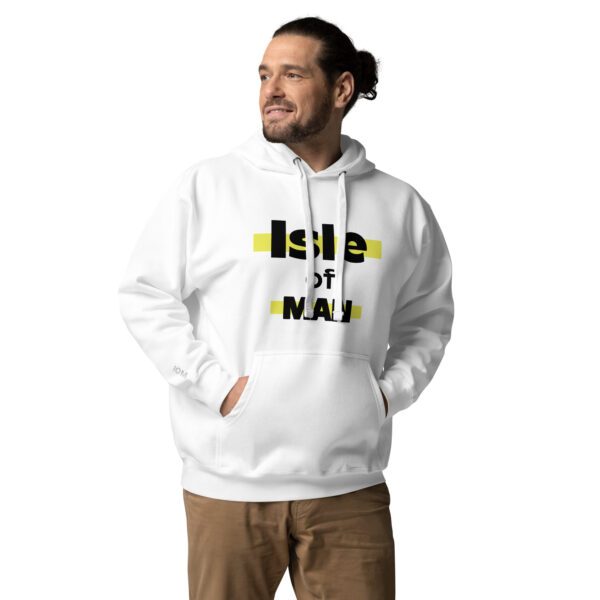 Isle of Man Bold Front Print Premium Hoodie - Image 3