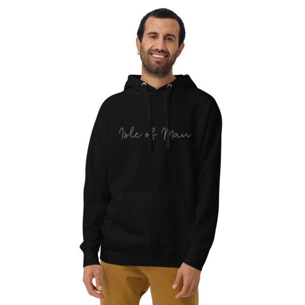 Isle of Man Italic F&B Print Saloon Unisex Hoodie - Image 16