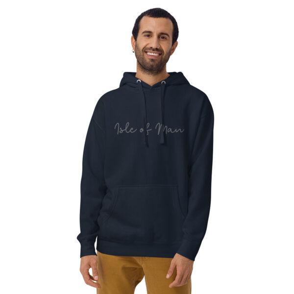 Isle of Man Italic F&B Print Saloon Unisex Hoodie - Image 14