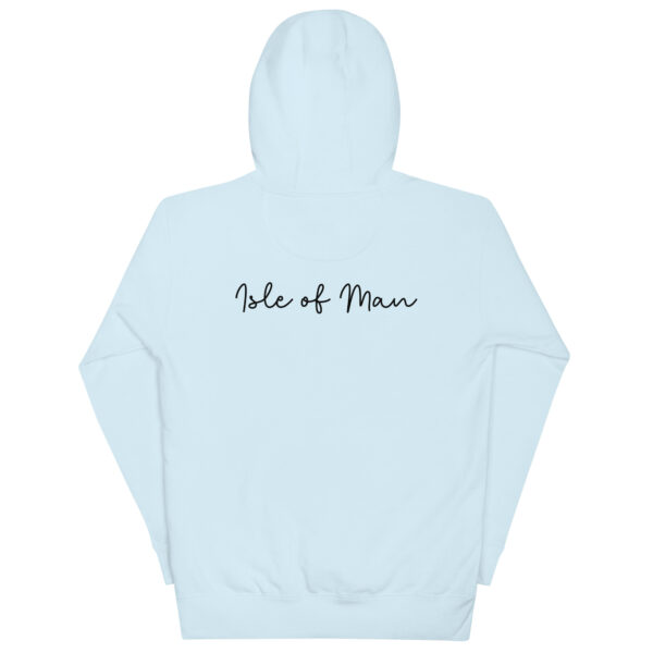 Isle of Man Italic F&B Print Saloon Unisex Hoodie - Image 5