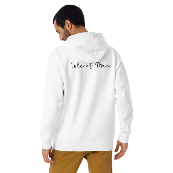 Isle of Man Italic F&B Print Saloon Unisex Hoodie - Image 2