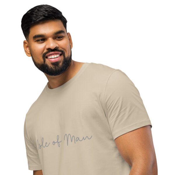 Isle of Man Italic Print Unisex T-Shirt Premium Design - Image 15