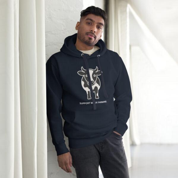 Supporting Manx Farmers Unisex Hoodie - Image 7