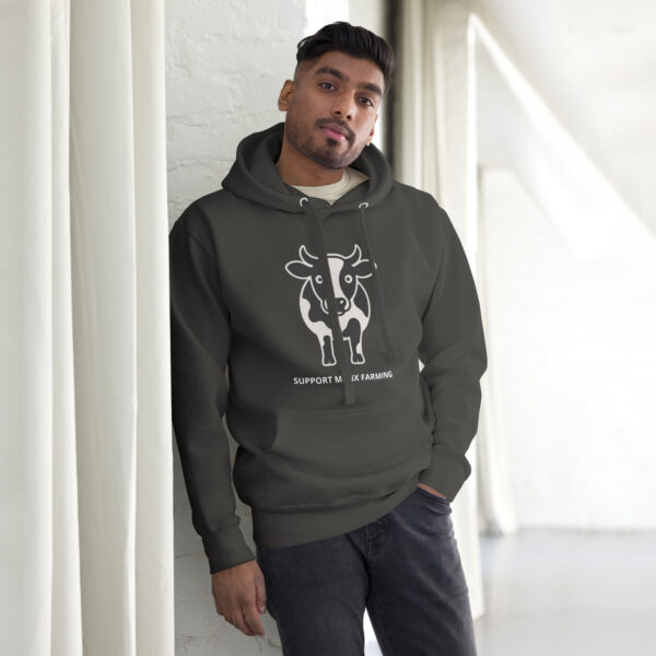 Supporting Manx Farmers Unisex Hoodie - Image 6