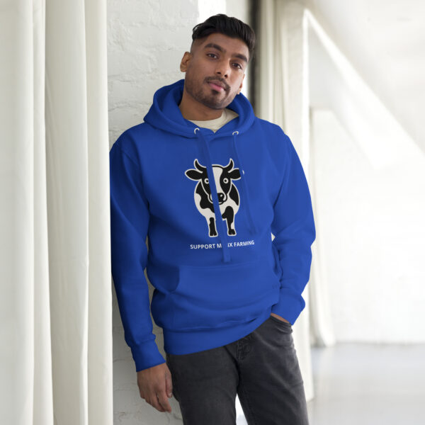 Supporting Manx Farmers Unisex Hoodie - Image 5