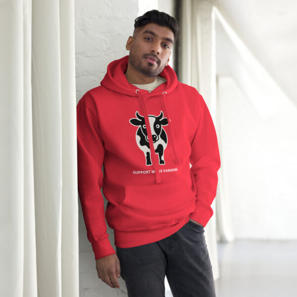 Supporting Manx Farmers Unisex Hoodie - Image 4