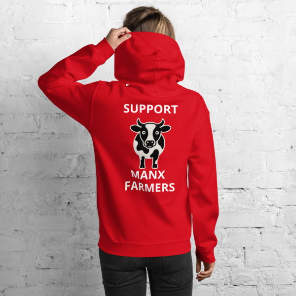 IOM Support Manx Farmers - Unisex Hoodie - Image 10