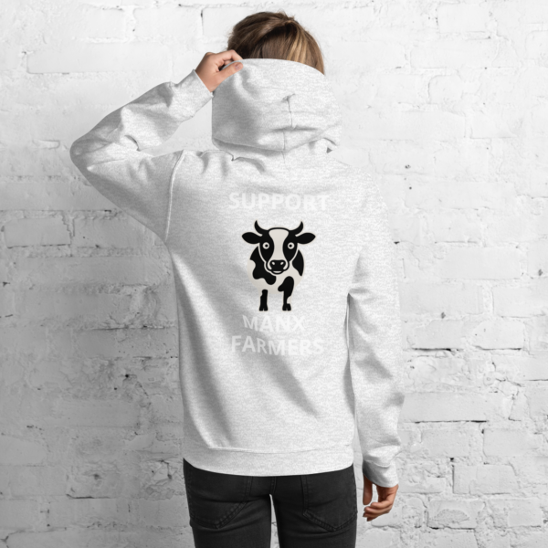 IOM Support Manx Farmers - Unisex Hoodie - Image 4
