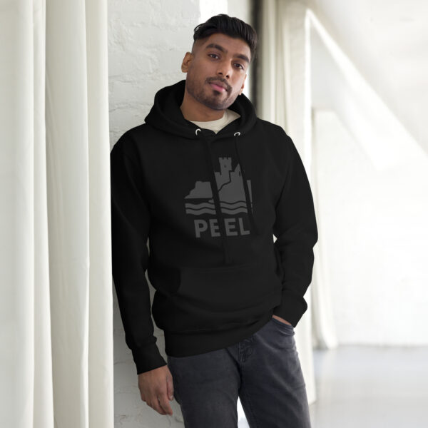 Peel Isle of Man Front Print Unisex Premium Hoodie - Image 8