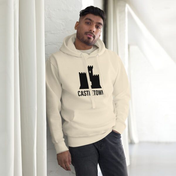 Castletown Isle of Man Front Print Unisex Hoodie - Image 2