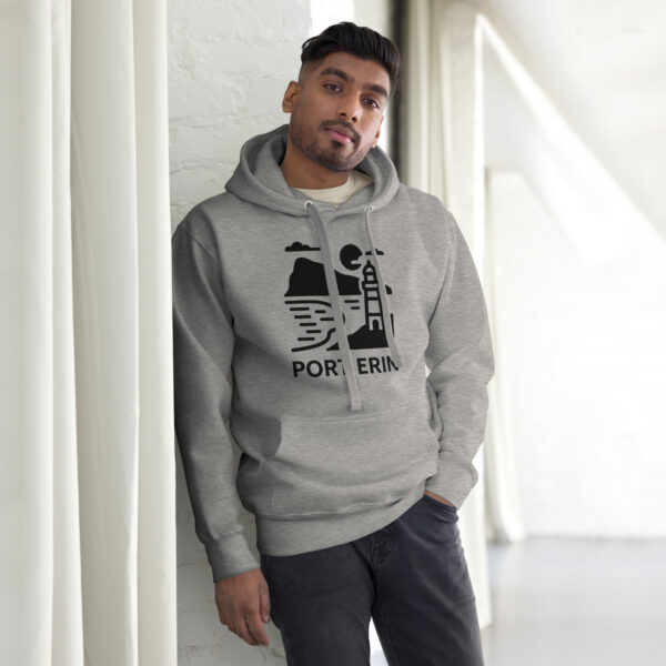 Port Erin Isle of Man Front Print Unisex Premium Hoodie
