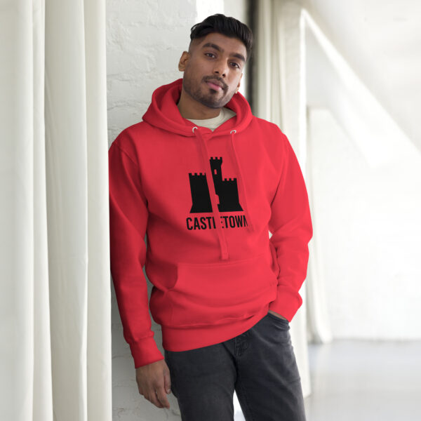 Castletown Isle of Man Front Print Unisex Hoodie - Image 3