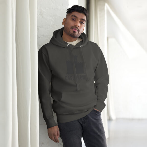 Castletown Isle of Man Front Print Unisex Hoodie - Image 6